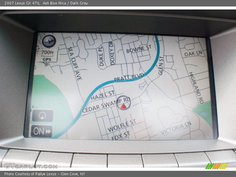 Ash Blue Mica / Dark Gray 2007 Lexus GX 470