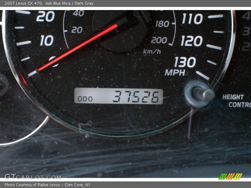 Ash Blue Mica / Dark Gray 2007 Lexus GX 470