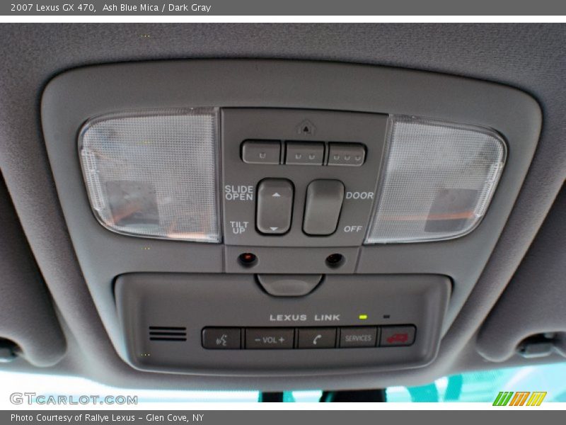 Ash Blue Mica / Dark Gray 2007 Lexus GX 470