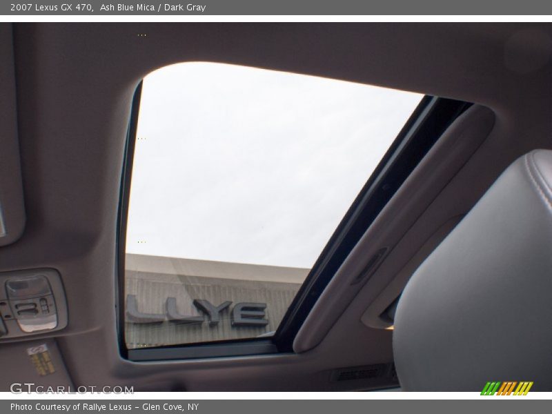 Ash Blue Mica / Dark Gray 2007 Lexus GX 470