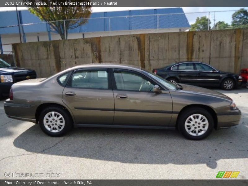 Medium Bronzemist Metallic / Neutral 2002 Chevrolet Impala