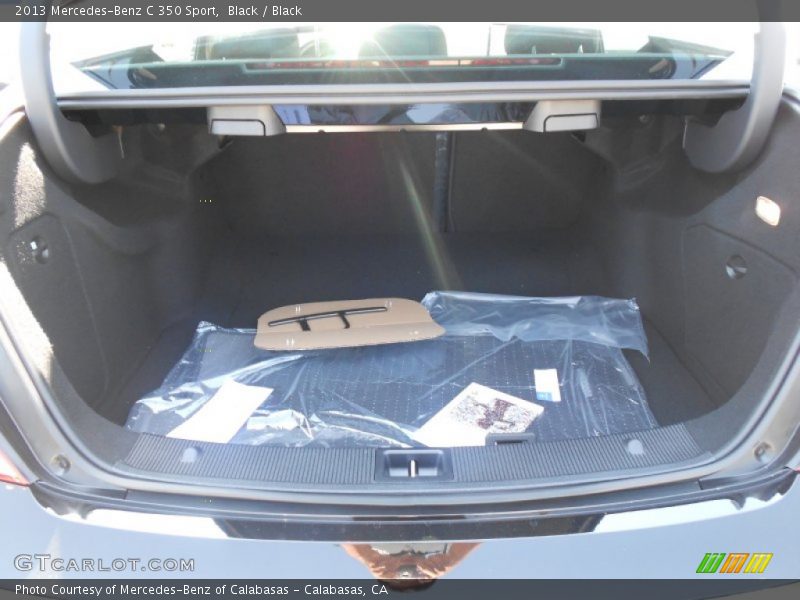 Black / Black 2013 Mercedes-Benz C 350 Sport