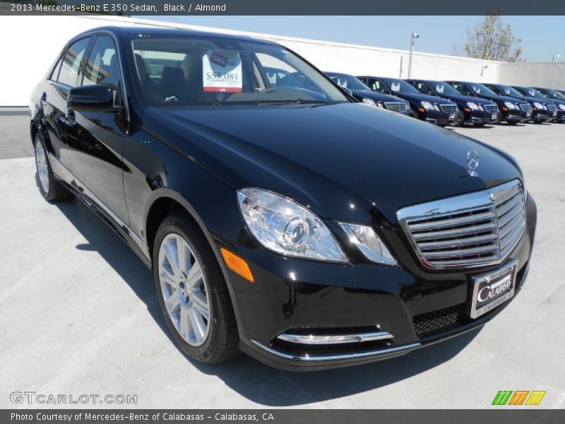 Black / Almond 2013 Mercedes-Benz E 350 Sedan