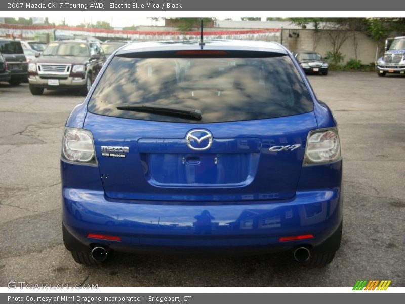 Electric Blue Mica / Black 2007 Mazda CX-7 Touring AWD