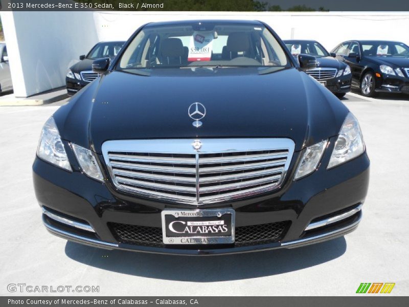 Black / Almond 2013 Mercedes-Benz E 350 Sedan