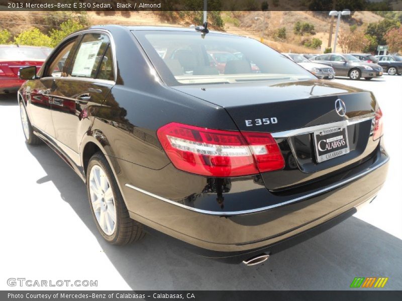 Black / Almond 2013 Mercedes-Benz E 350 Sedan