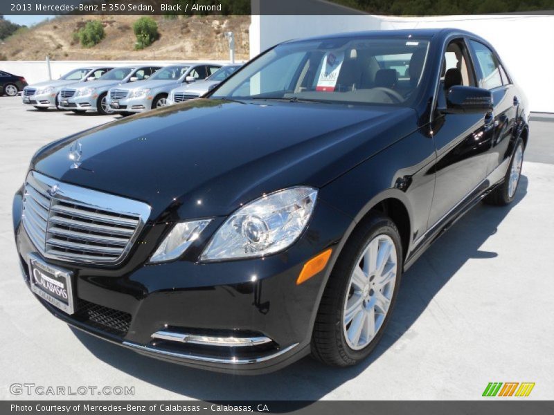 Black / Almond 2013 Mercedes-Benz E 350 Sedan