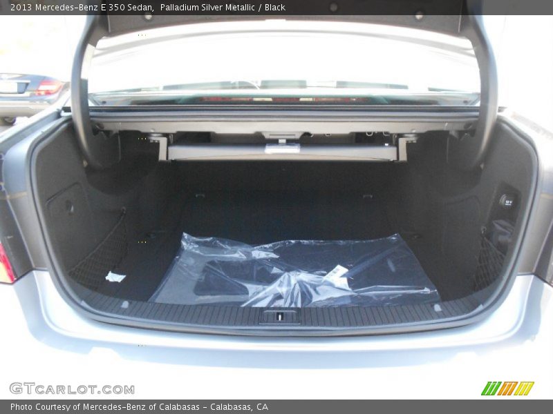 Palladium Silver Metallic / Black 2013 Mercedes-Benz E 350 Sedan