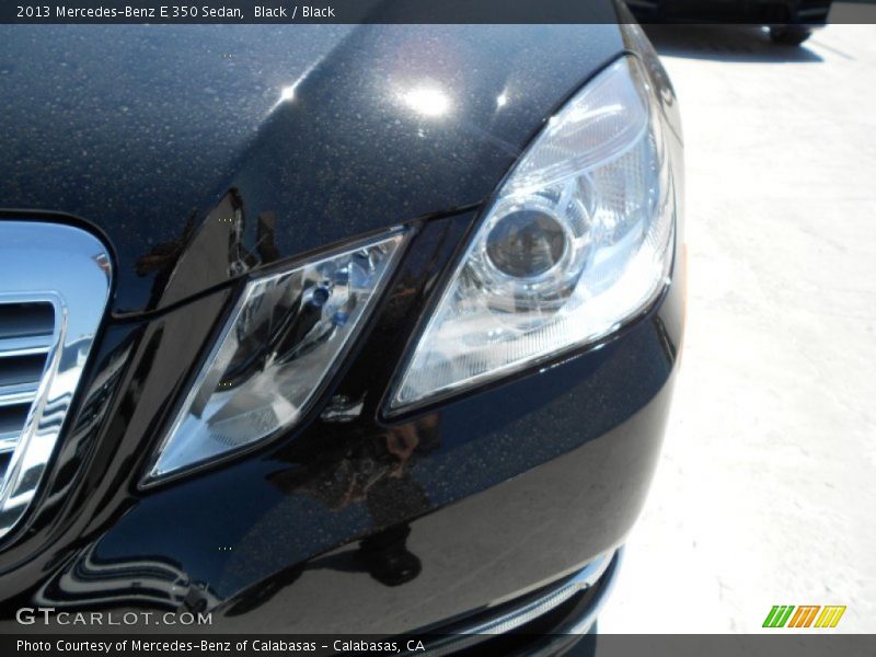 Black / Black 2013 Mercedes-Benz E 350 Sedan