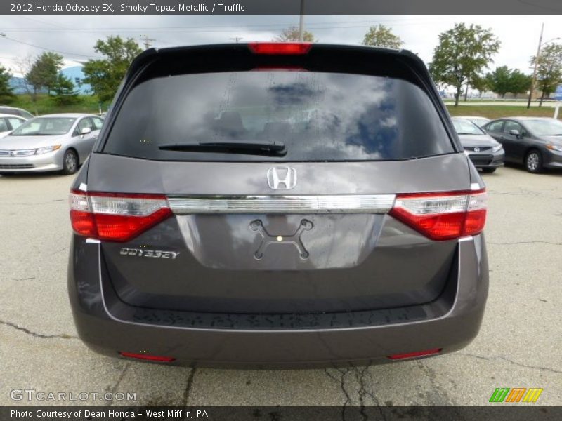 Smoky Topaz Metallic / Truffle 2012 Honda Odyssey EX