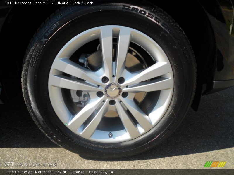 Black / Black 2013 Mercedes-Benz ML 350 4Matic