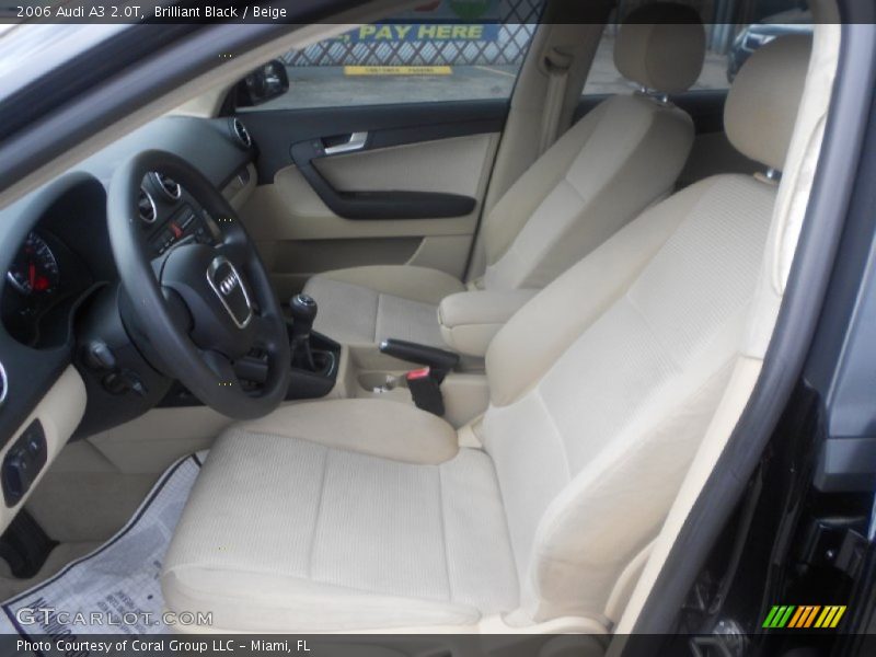  2006 A3 2.0T Beige Interior