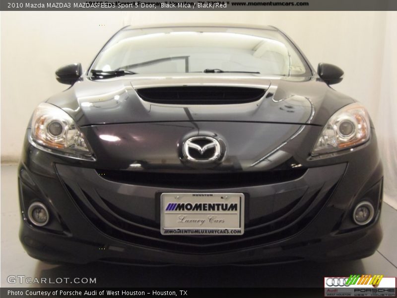 Black Mica / Black/Red 2010 Mazda MAZDA3 MAZDASPEED3 Sport 5 Door