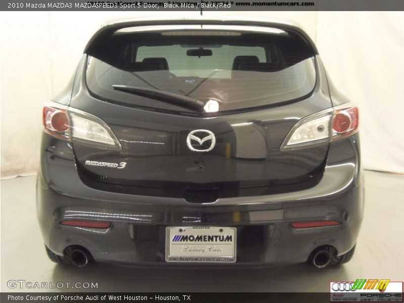 Black Mica / Black/Red 2010 Mazda MAZDA3 MAZDASPEED3 Sport 5 Door