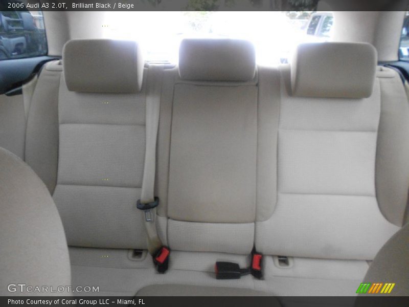 Brilliant Black / Beige 2006 Audi A3 2.0T