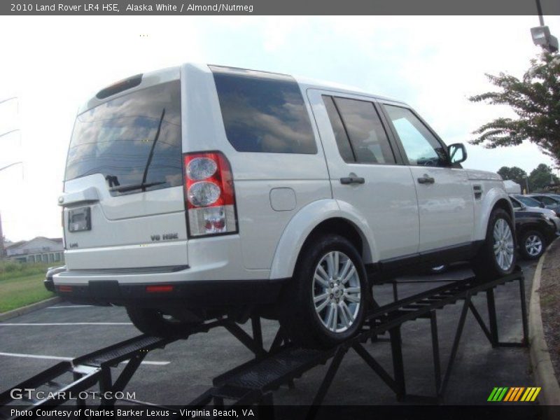 Alaska White / Almond/Nutmeg 2010 Land Rover LR4 HSE