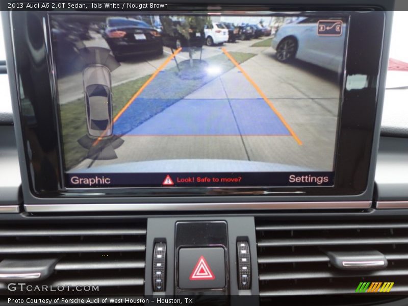 Ibis White / Nougat Brown 2013 Audi A6 2.0T Sedan