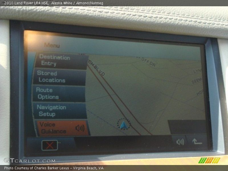 Alaska White / Almond/Nutmeg 2010 Land Rover LR4 HSE