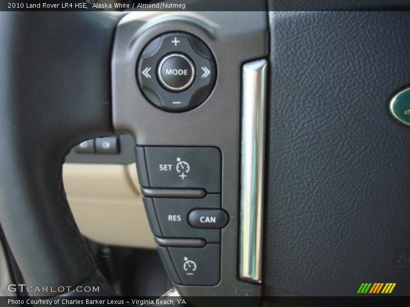 Alaska White / Almond/Nutmeg 2010 Land Rover LR4 HSE