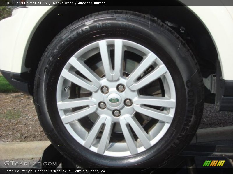 Alaska White / Almond/Nutmeg 2010 Land Rover LR4 HSE