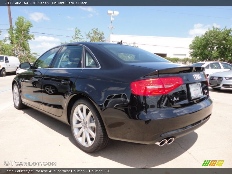 Brilliant Black / Black 2013 Audi A4 2.0T Sedan