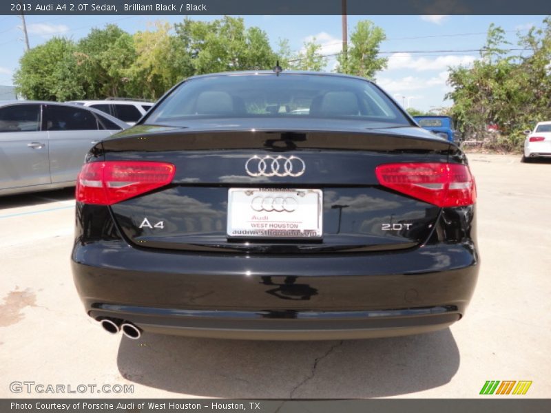 Brilliant Black / Black 2013 Audi A4 2.0T Sedan