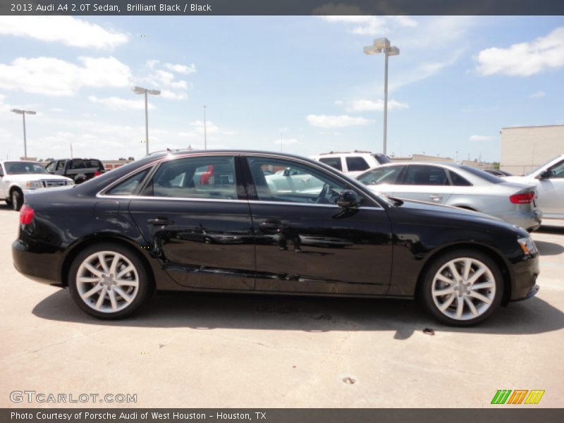 Brilliant Black / Black 2013 Audi A4 2.0T Sedan