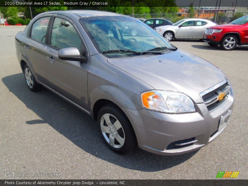 Medium Gray / Charcoal 2010 Chevrolet Aveo LT Sedan