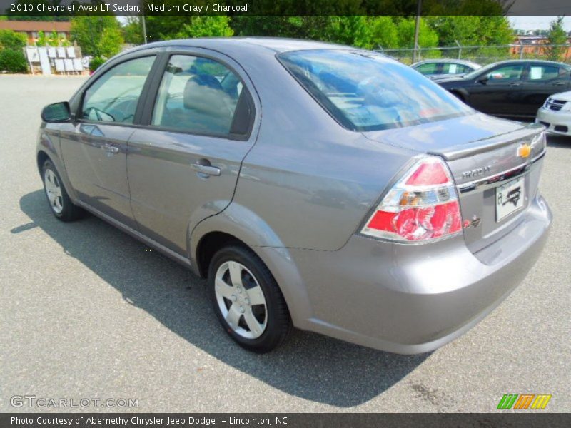 Medium Gray / Charcoal 2010 Chevrolet Aveo LT Sedan