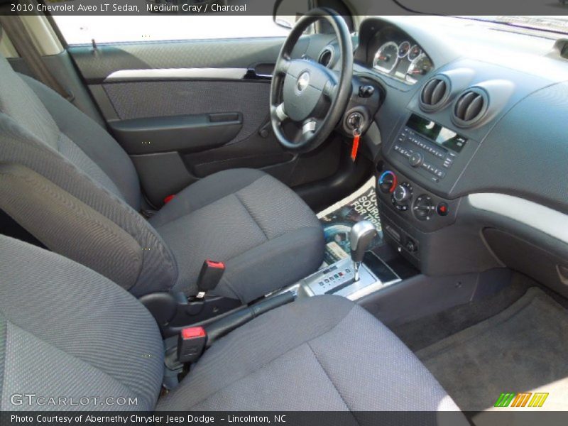 Medium Gray / Charcoal 2010 Chevrolet Aveo LT Sedan