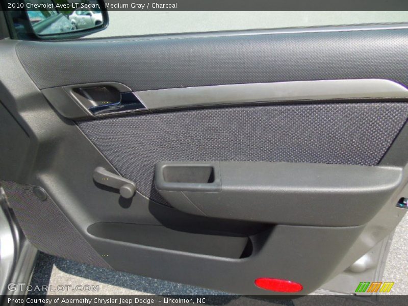 Medium Gray / Charcoal 2010 Chevrolet Aveo LT Sedan