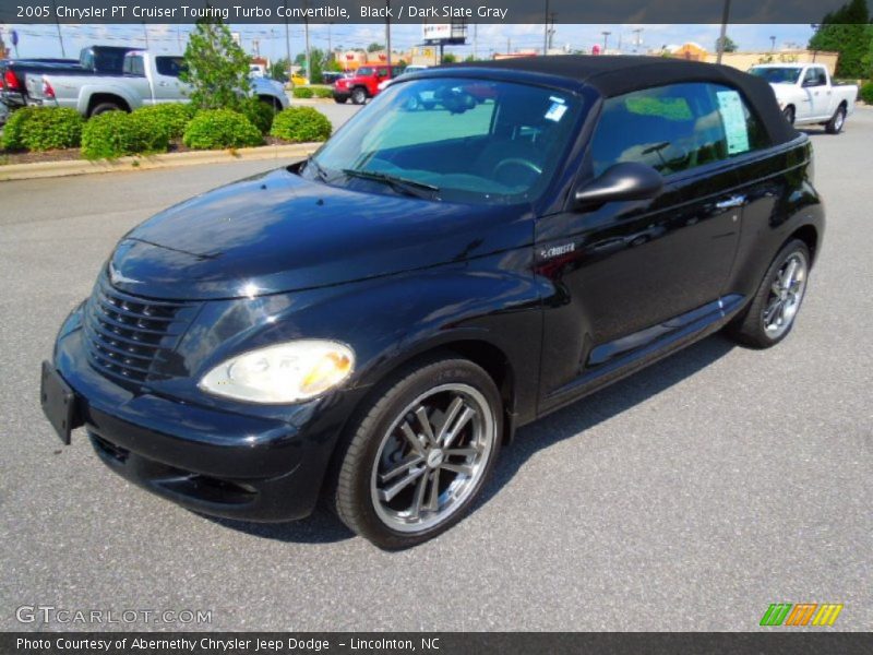 Black / Dark Slate Gray 2005 Chrysler PT Cruiser Touring Turbo Convertible