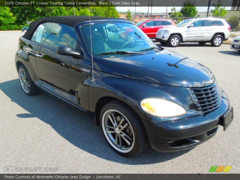 Black / Dark Slate Gray 2005 Chrysler PT Cruiser Touring Turbo Convertible