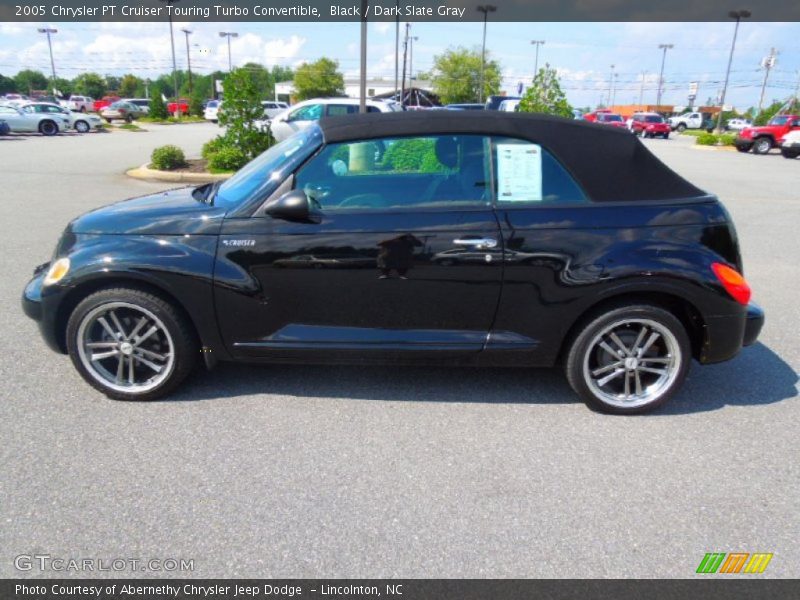 Black / Dark Slate Gray 2005 Chrysler PT Cruiser Touring Turbo Convertible