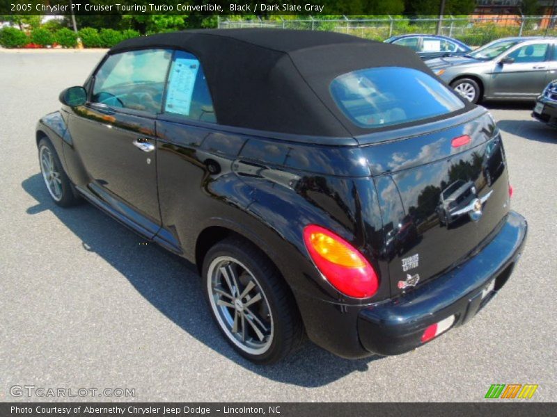 Black / Dark Slate Gray 2005 Chrysler PT Cruiser Touring Turbo Convertible