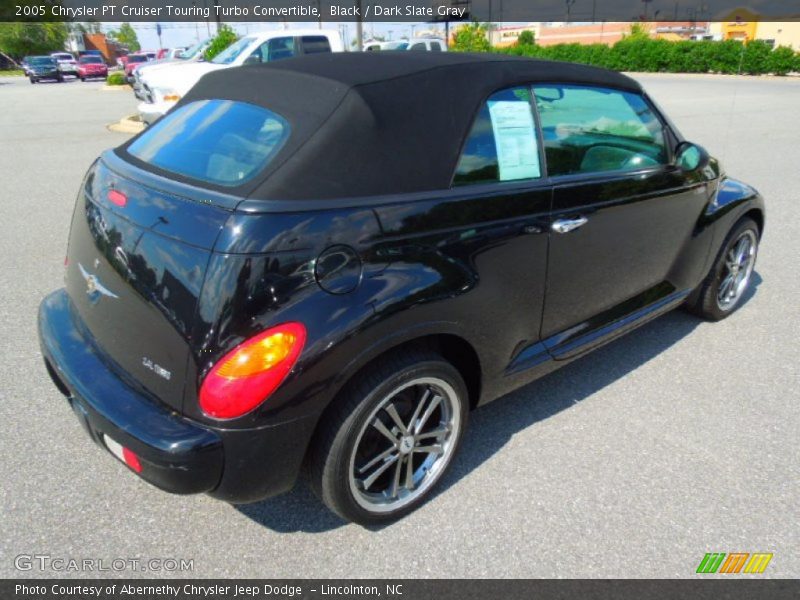 Black / Dark Slate Gray 2005 Chrysler PT Cruiser Touring Turbo Convertible