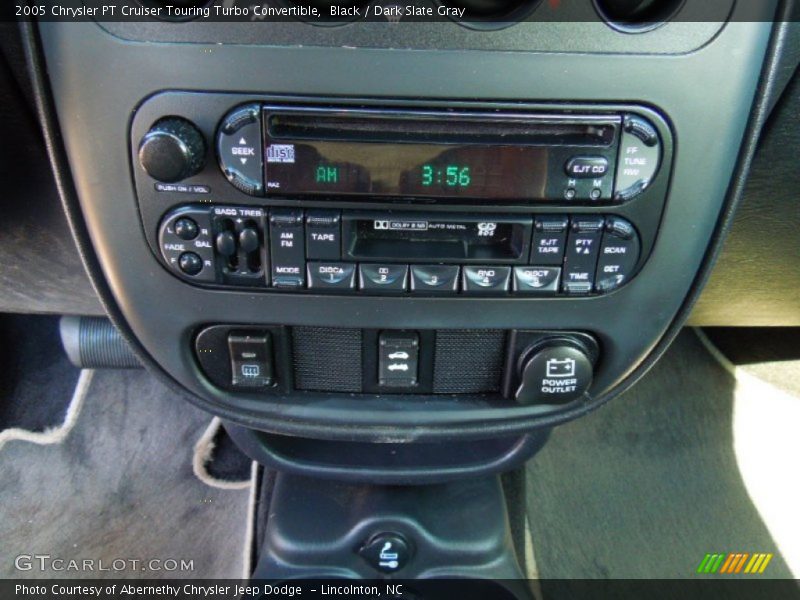 Black / Dark Slate Gray 2005 Chrysler PT Cruiser Touring Turbo Convertible