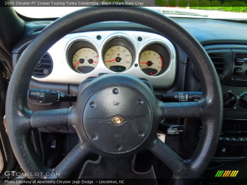 Black / Dark Slate Gray 2005 Chrysler PT Cruiser Touring Turbo Convertible