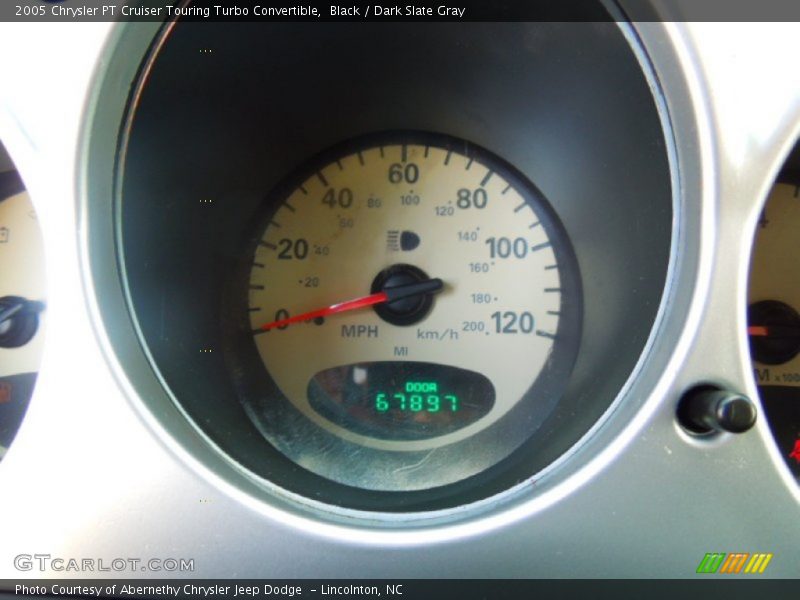 Black / Dark Slate Gray 2005 Chrysler PT Cruiser Touring Turbo Convertible