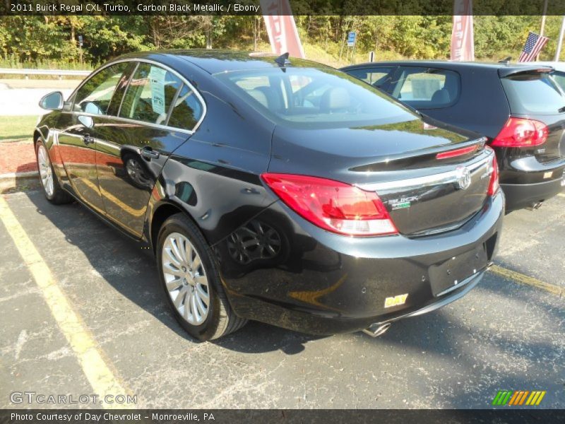 Carbon Black Metallic / Ebony 2011 Buick Regal CXL Turbo