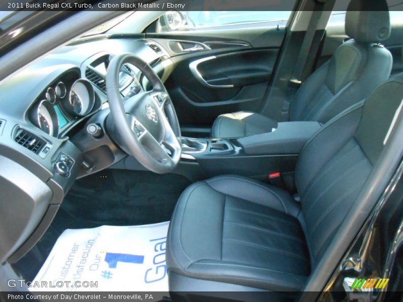Carbon Black Metallic / Ebony 2011 Buick Regal CXL Turbo