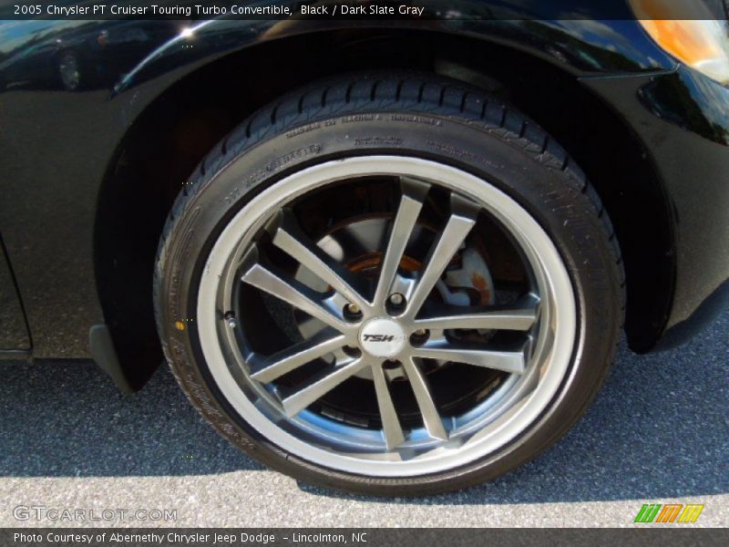 Black / Dark Slate Gray 2005 Chrysler PT Cruiser Touring Turbo Convertible