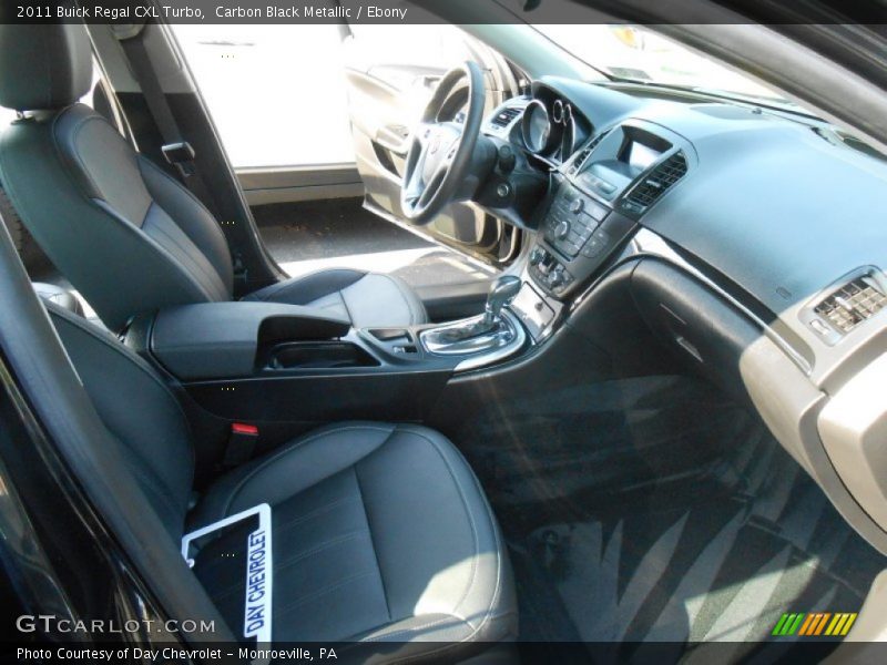 Carbon Black Metallic / Ebony 2011 Buick Regal CXL Turbo