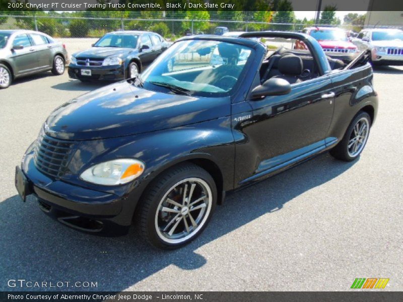 Black / Dark Slate Gray 2005 Chrysler PT Cruiser Touring Turbo Convertible