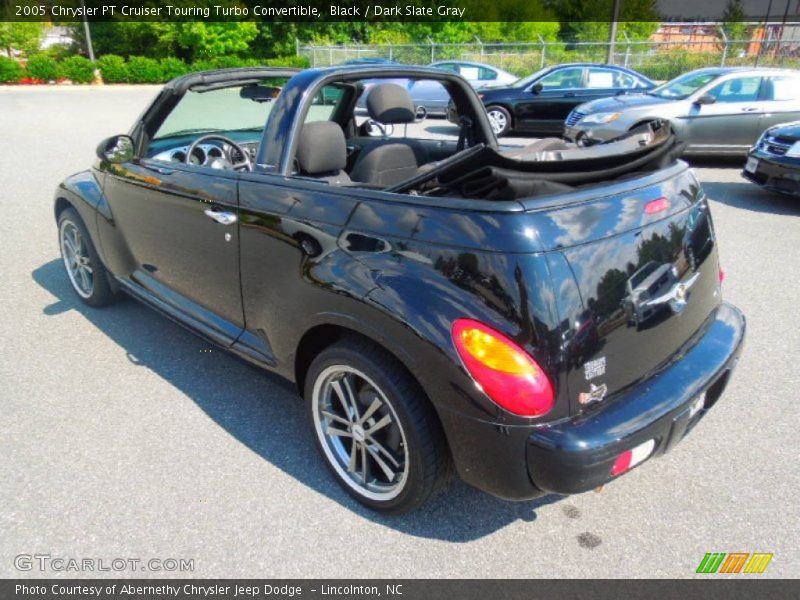 Black / Dark Slate Gray 2005 Chrysler PT Cruiser Touring Turbo Convertible