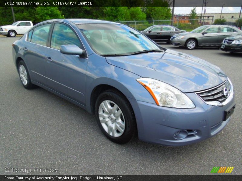 Ocean Gray / Charcoal 2012 Nissan Altima 2.5 S
