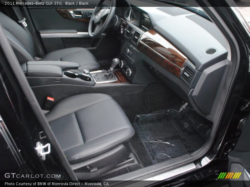 Black / Black 2011 Mercedes-Benz GLK 350