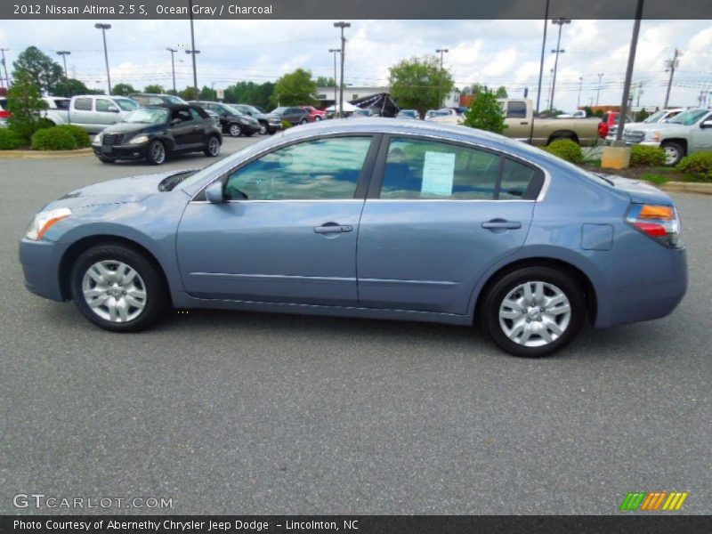 Ocean Gray / Charcoal 2012 Nissan Altima 2.5 S
