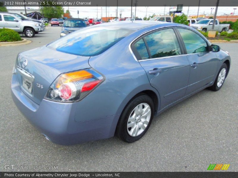 Ocean Gray / Charcoal 2012 Nissan Altima 2.5 S