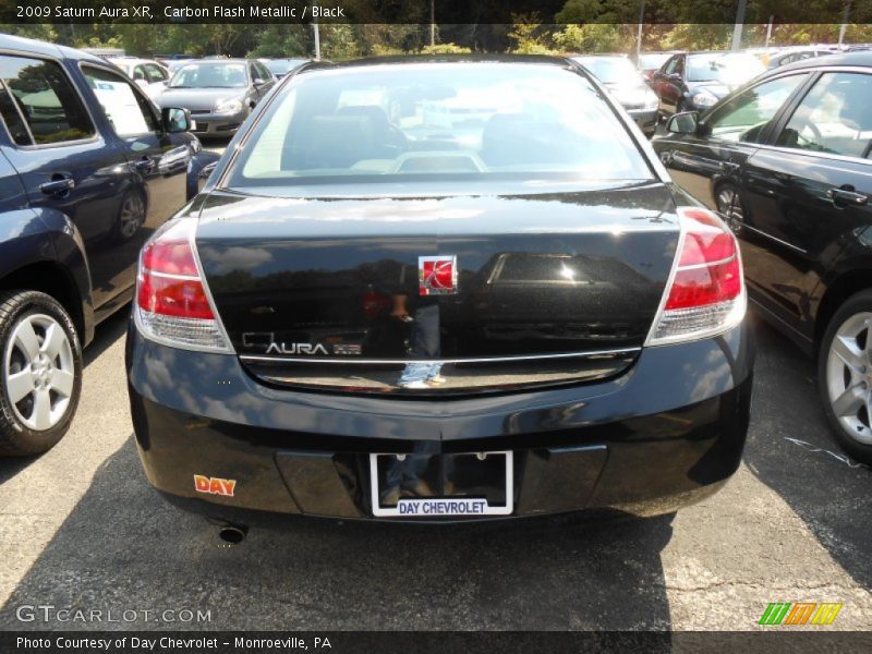 Carbon Flash Metallic / Black 2009 Saturn Aura XR